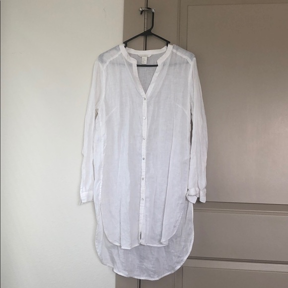 H&M Other - H&M Linen Tunic/Swimsuit Coverup